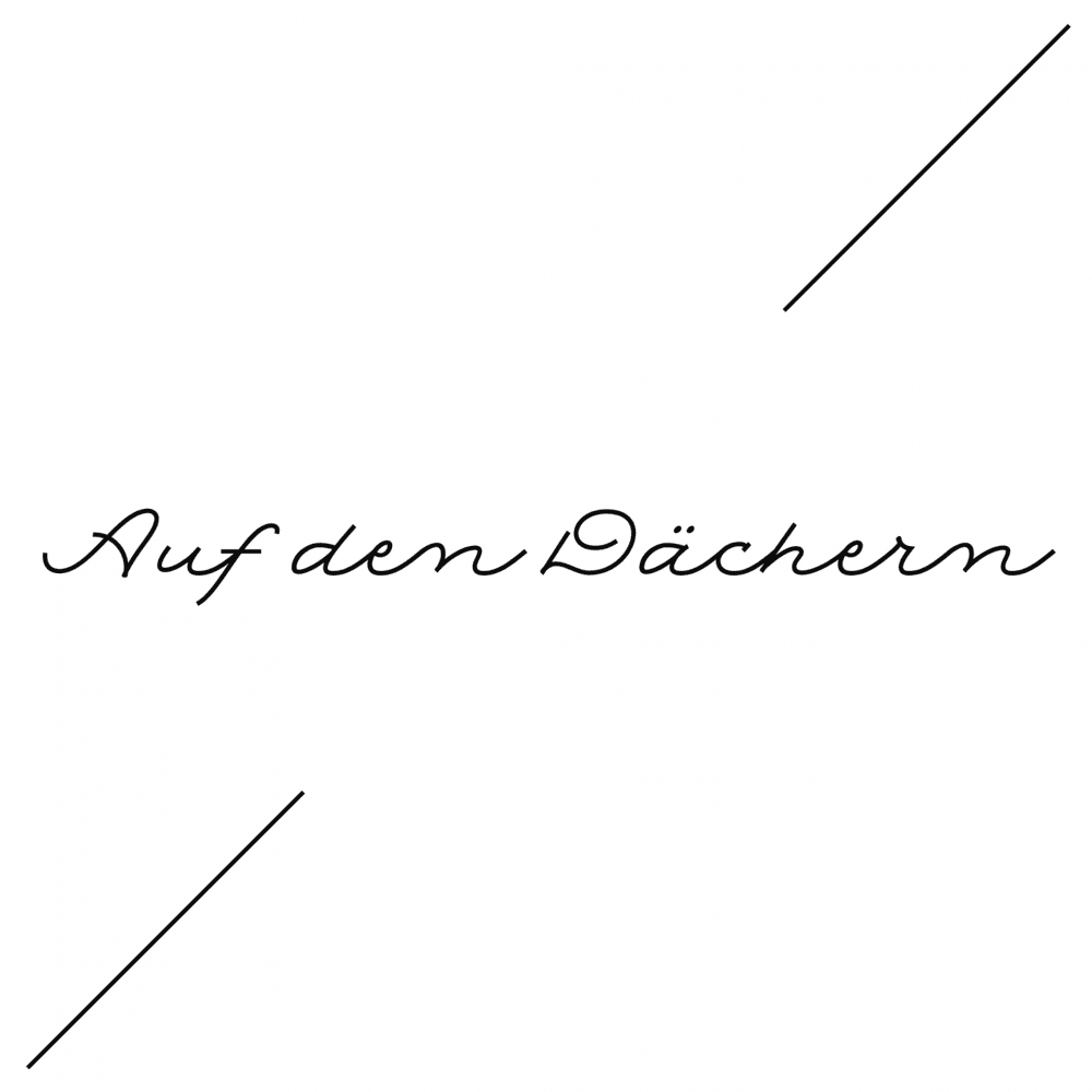 Album cover art for "Auf den Dächern" by Garish
