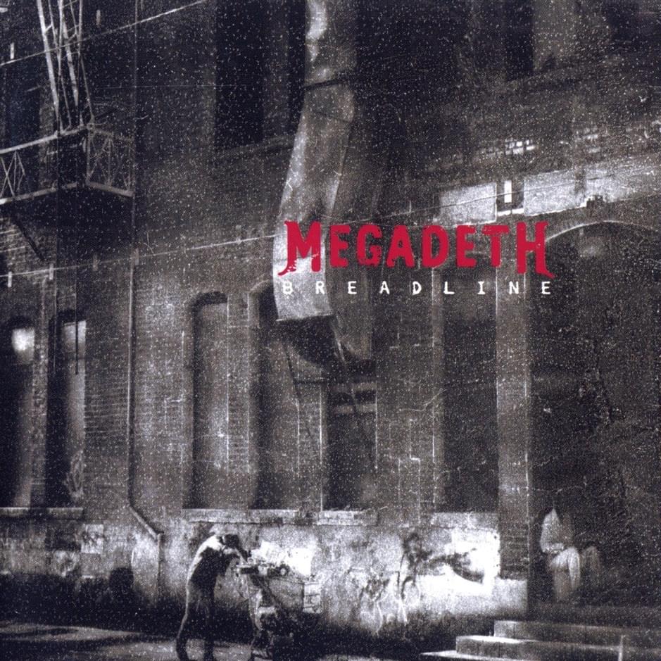 Album cover art for "Breadline" by Megadeth