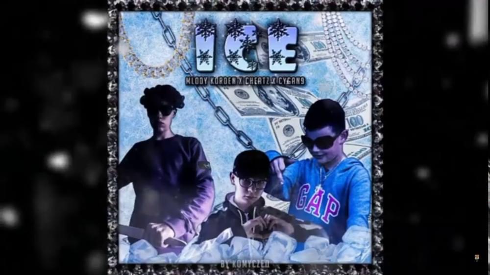 Album cover art for "ICE" by Mlody Korden