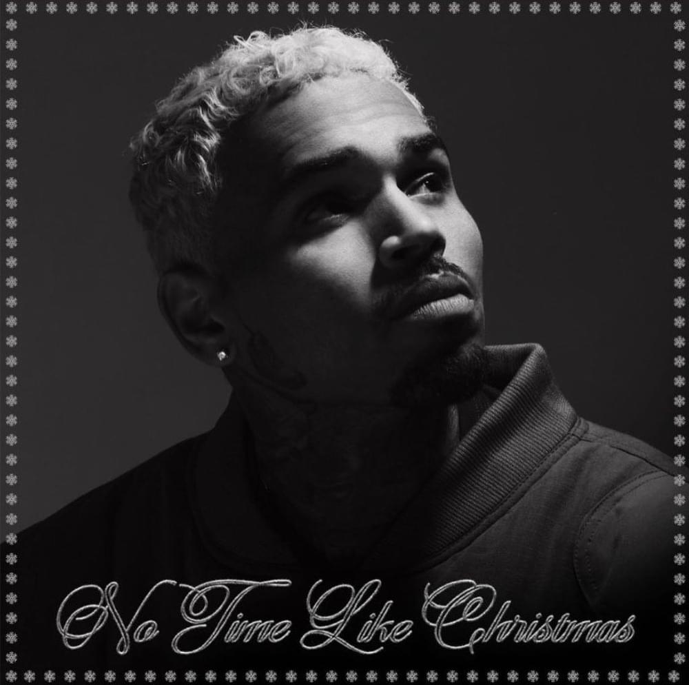 Album cover art for "No Time Like Christmas" by Chris Brown
