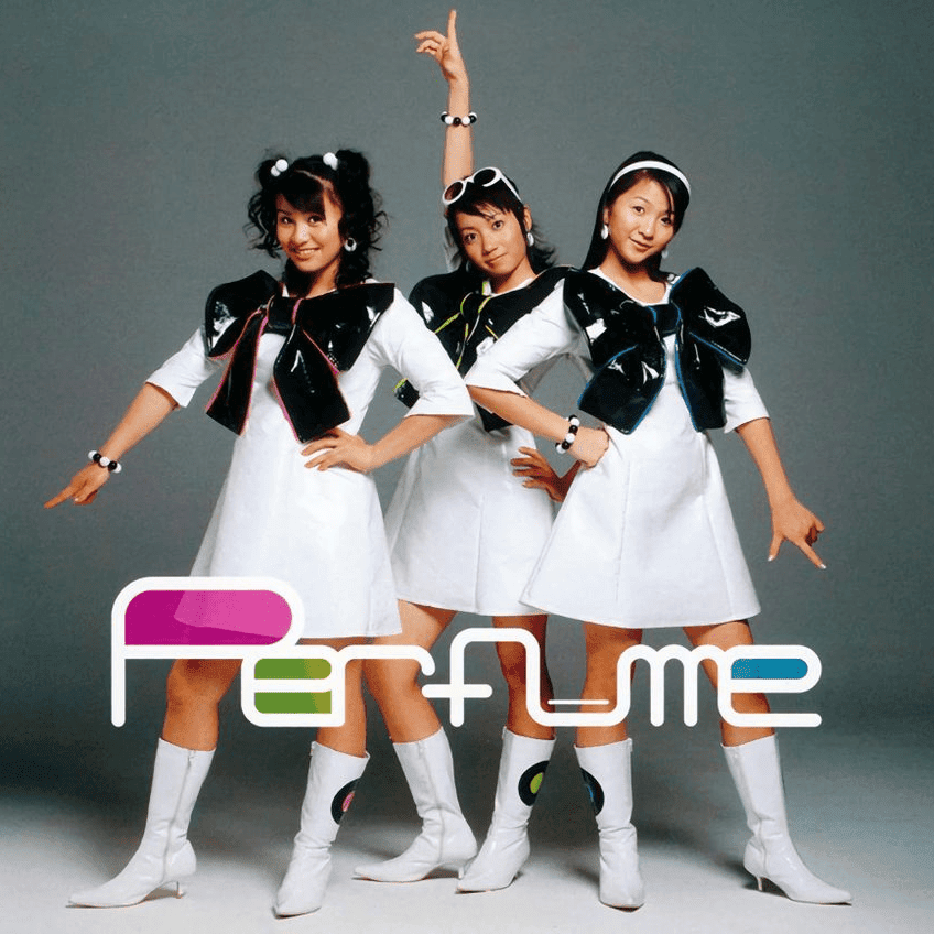 Album cover art for "エレベーター (Elevator)" by Perfume