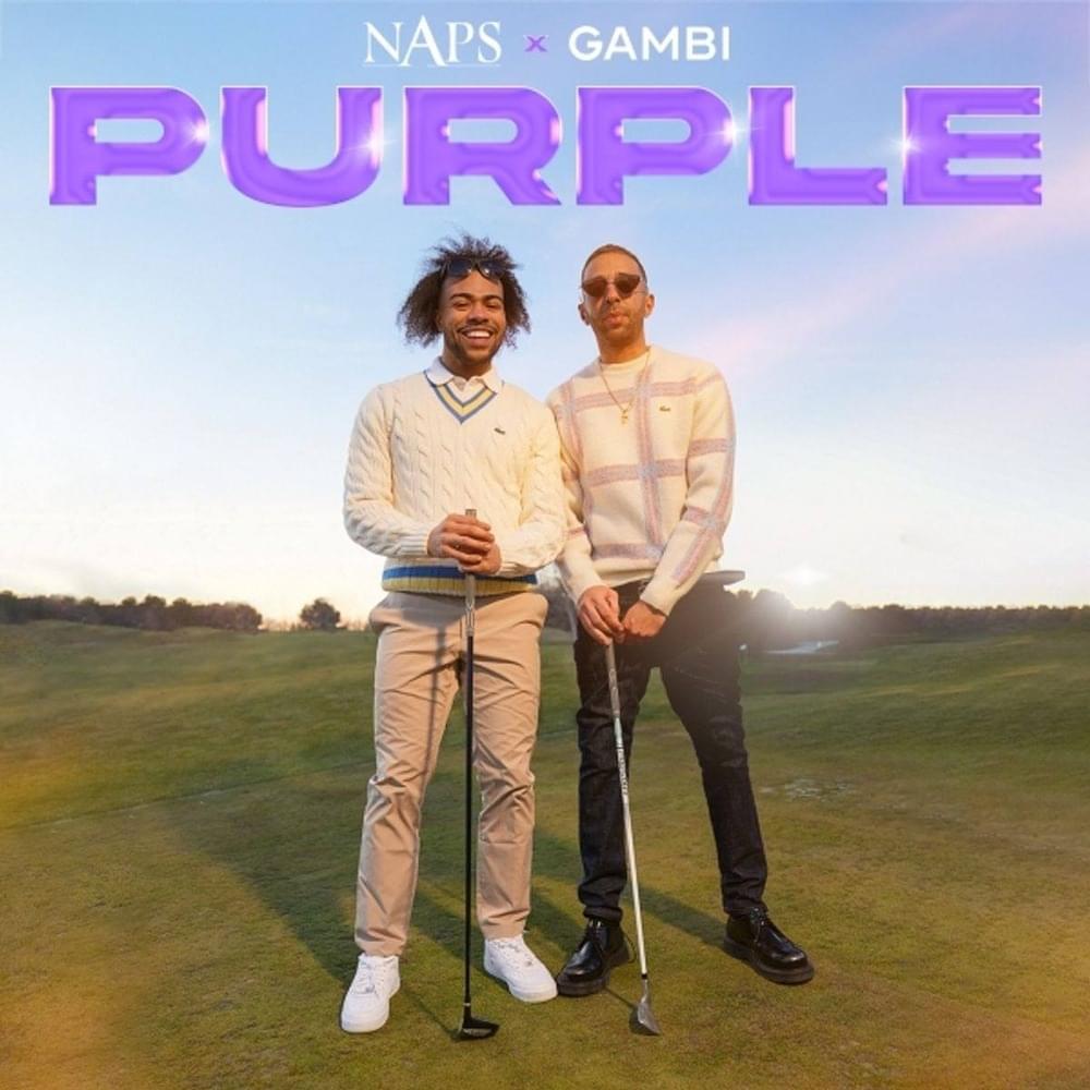 Album cover art for "Purple" by Naps & Gambi