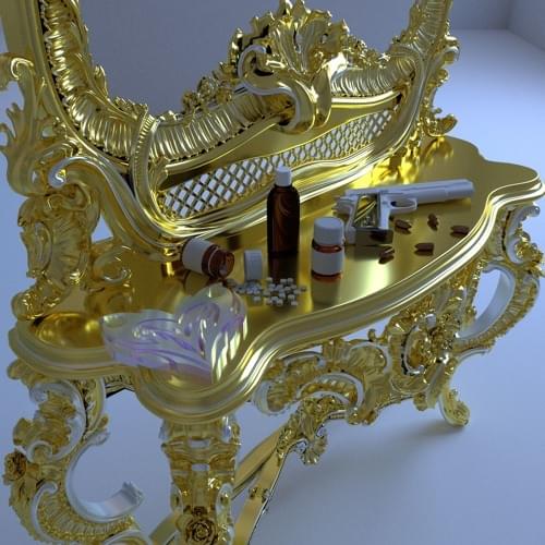Album cover art for "nothing less" by ego mackey