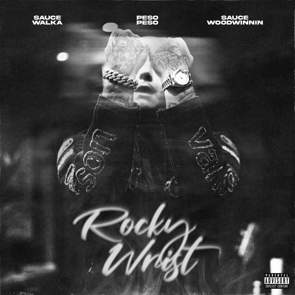 Album cover art for "Rocky Wrist" by Peso Peso