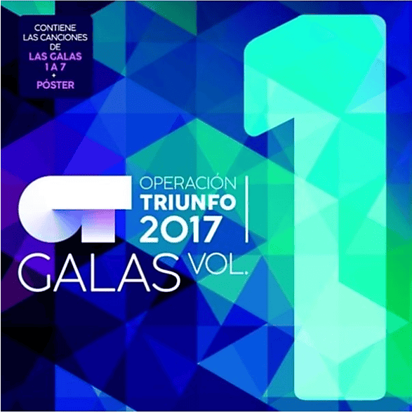 Cover image for Las Galas Vol. 1 (Operación Triunfo 2017)