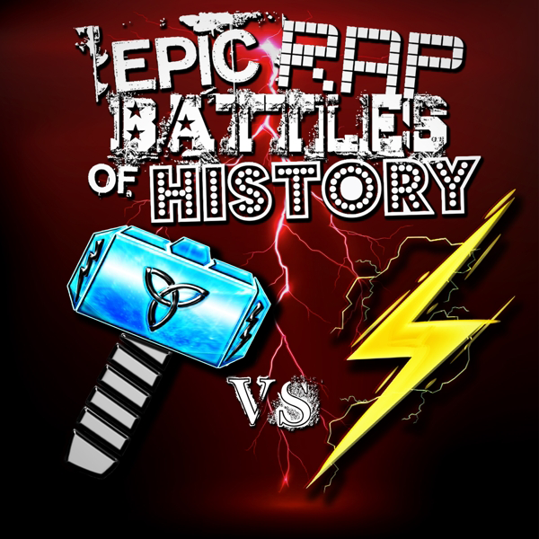 Album cover art for "Zeus vs Thor" by Epic Rap Battles of History & EpicLLOYD & Nice Peter