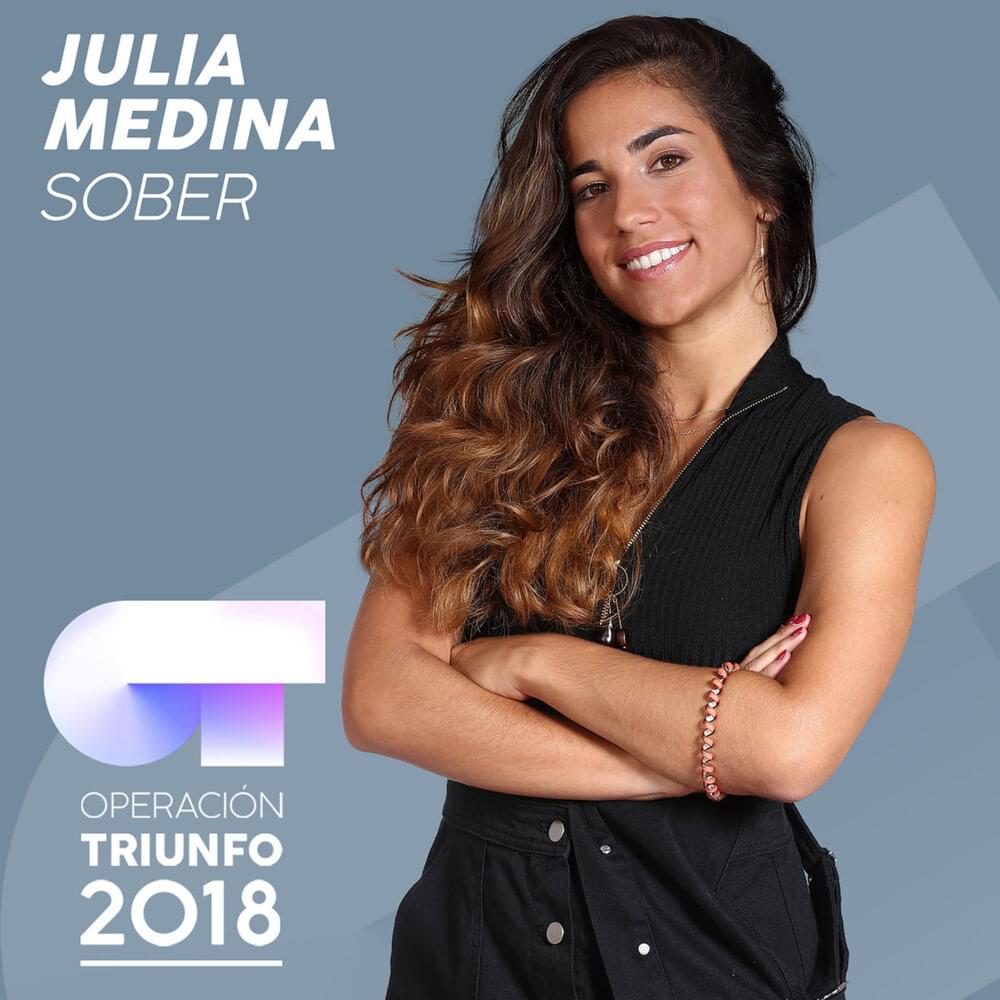 Album cover art for "Sober" by Operación Triunfo 2018 & Julia Medina