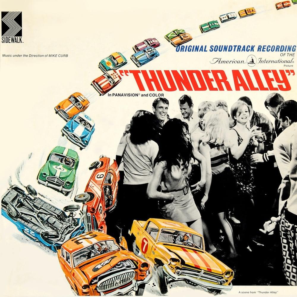 Album cover art for "Riot In Thunder Alley" by Eddie Beram