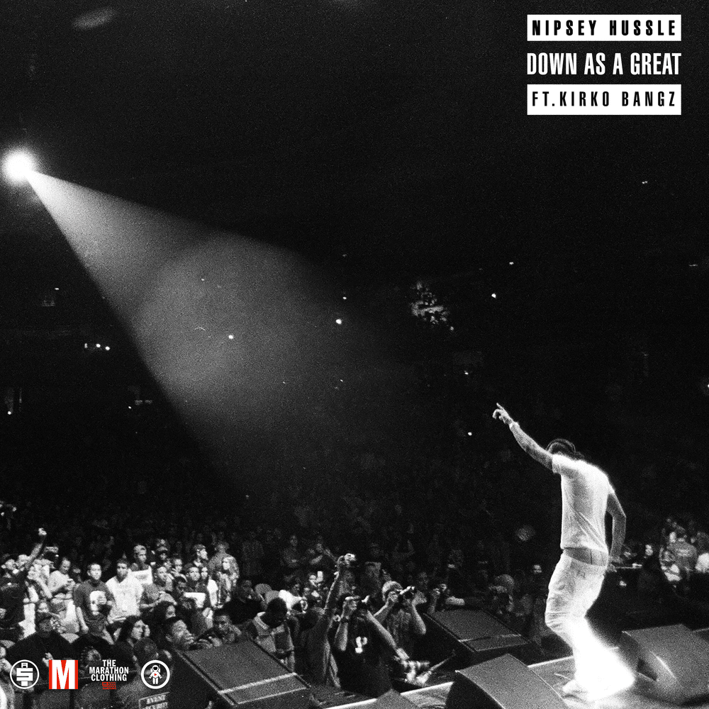 Album cover art for "Down as a Great" by Nipsey Hussle & Kirko Bangz