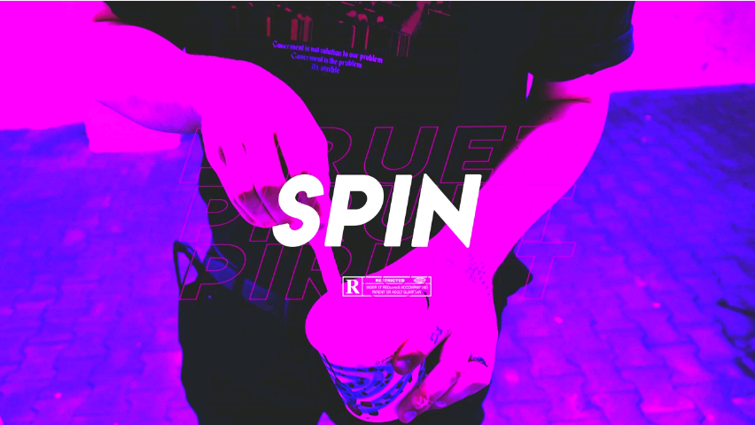 Album cover art for "SPIN" by Barto Katt