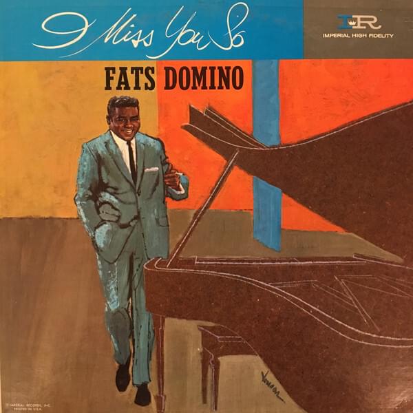 Album cover art for "When I Was Young" by Fats Domino