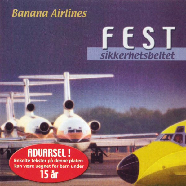 Album cover art for "Voi å voi" by Banana Airlines