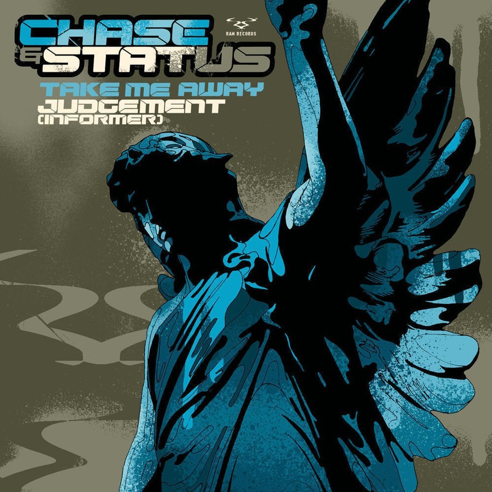 Album cover art for "Take Me Away" by Chase & Status