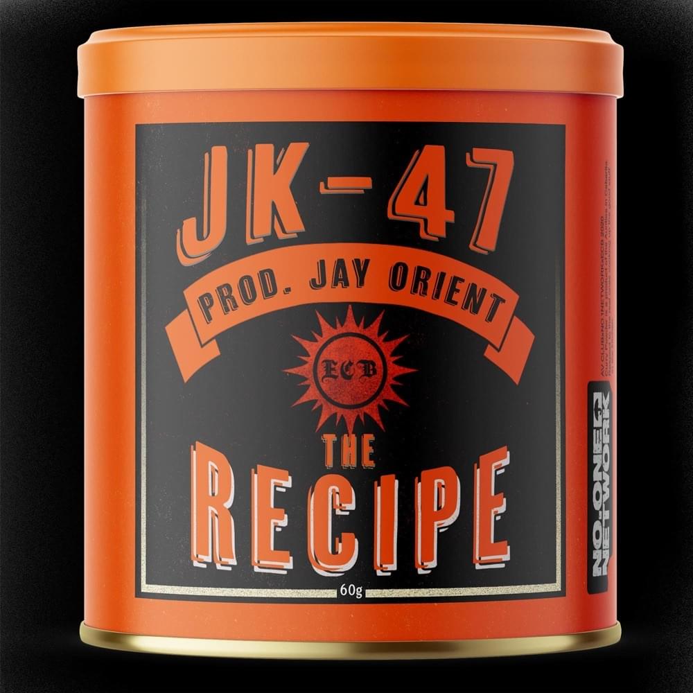 Album cover art for "The Recipe" by JK-47