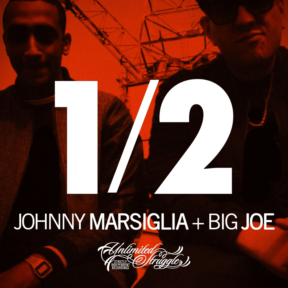 Album cover art for "1/2" by Johnny Marsiglia