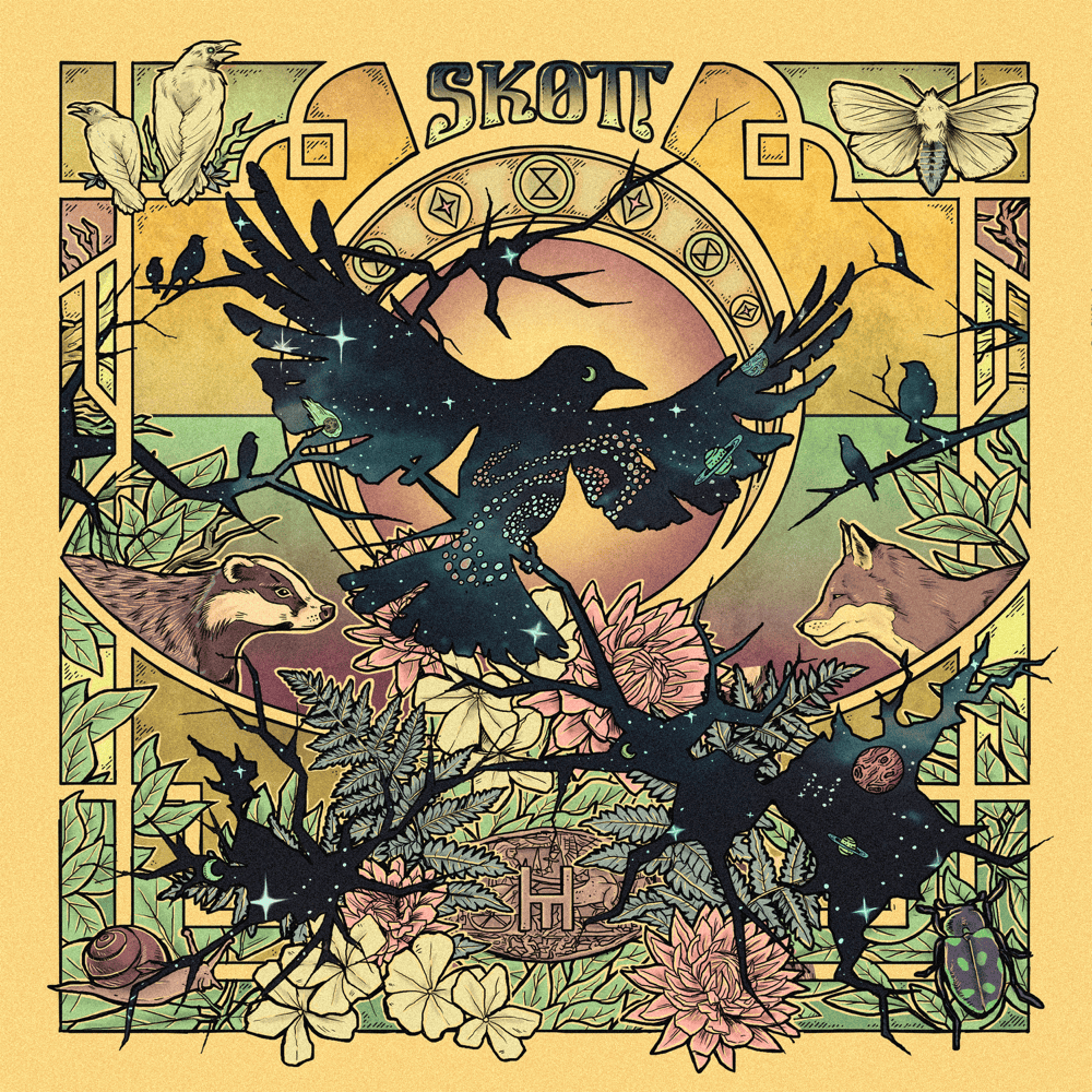 Album cover art for "Made Of Stars" by Skott