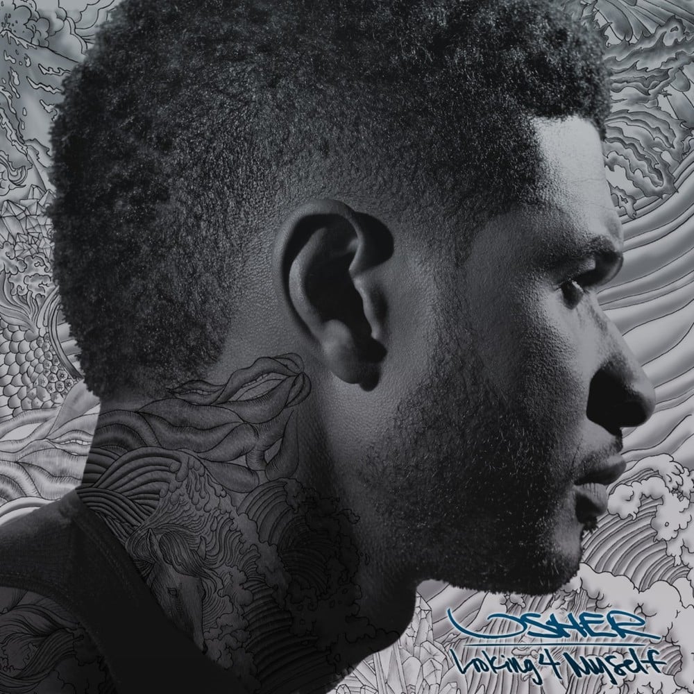 Album cover art for "I Care For U" by USHER
