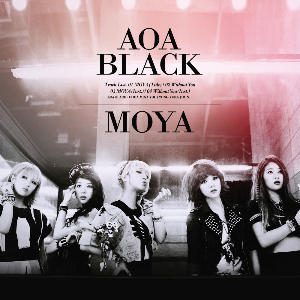 Album cover art for "Without You" by AOA
