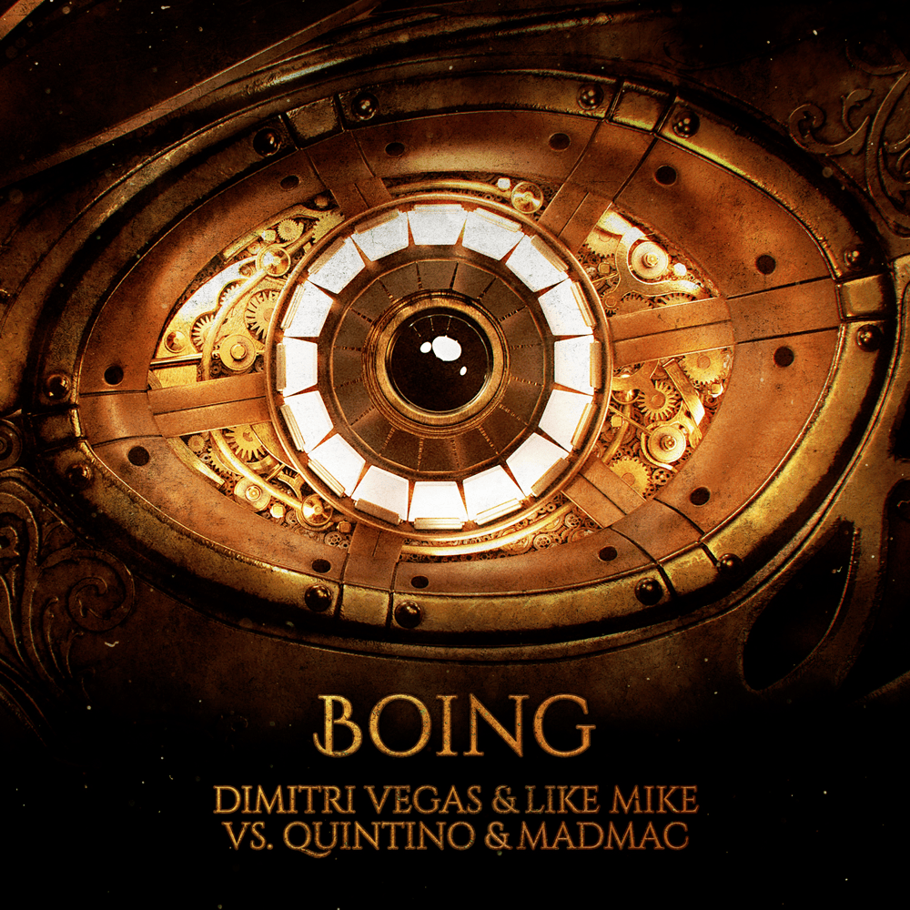 Album cover art for "Boing" by Quintino