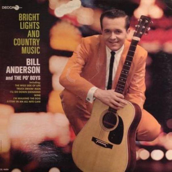 Album cover art for "Bright Lights And Country Music" by Bill Anderson