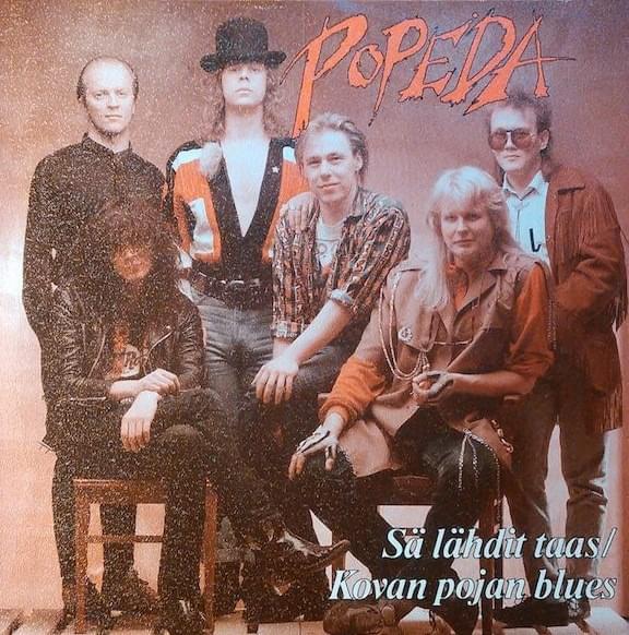 Album cover art for "Kovan pojan blues" by Popeda