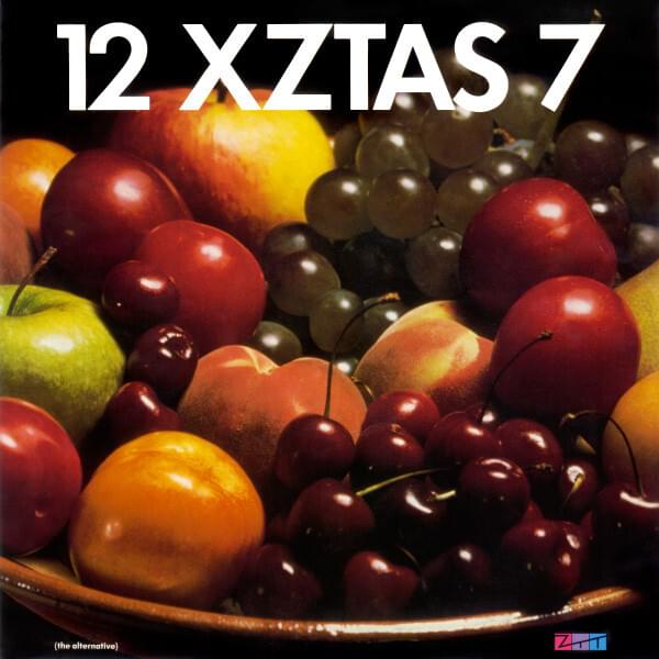 Album cover art for "Welcome to the Pleasuredome (Fruitness)" by Frankie Goes to Hollywood