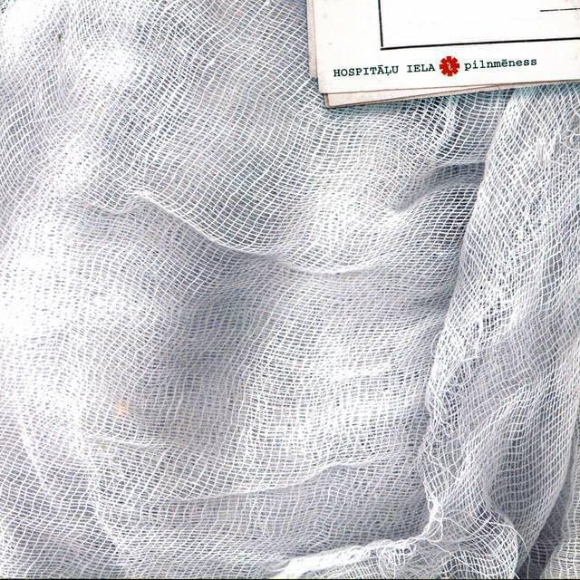 Album cover art for "Par kiosku" by Hospitāļu iela