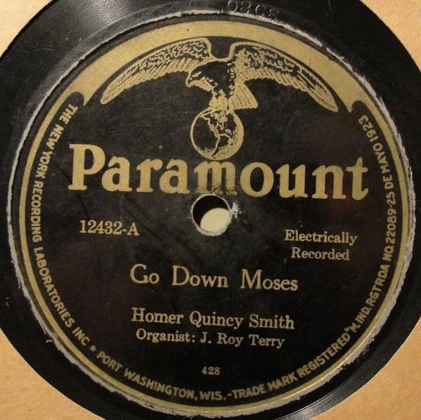 Album cover art for "Go Down Moses" by Homer Quincy Smith