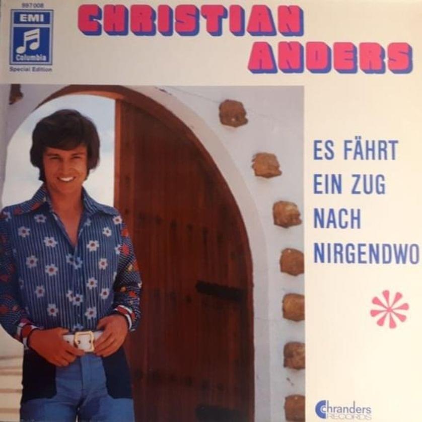 Album cover art for "Es fährt ein Zug nach Nirgendwo" by Connie Francis