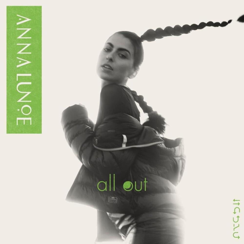 Album cover art for "All Out" by Anna Lunoe
