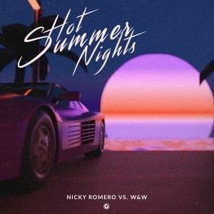 Album cover art for "Hot Summer Nights" by Nicky Romero