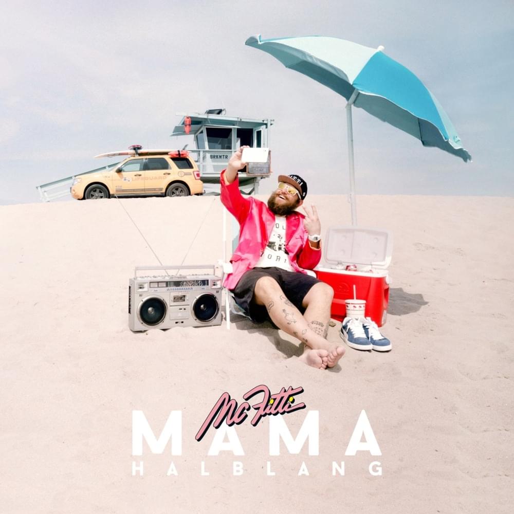Album cover art for "Mama halblang" by MC Fitti