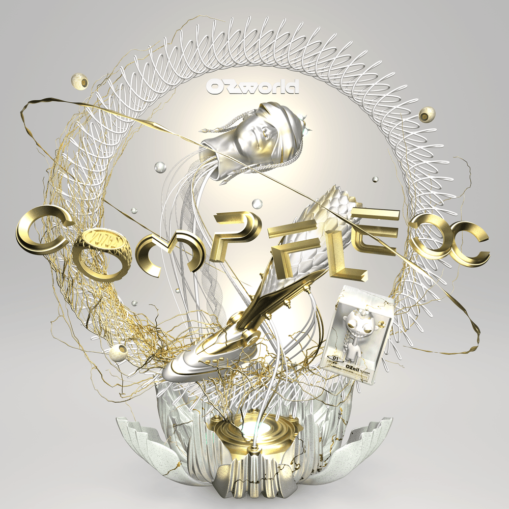 Album cover art for "Compflex" by OZworld