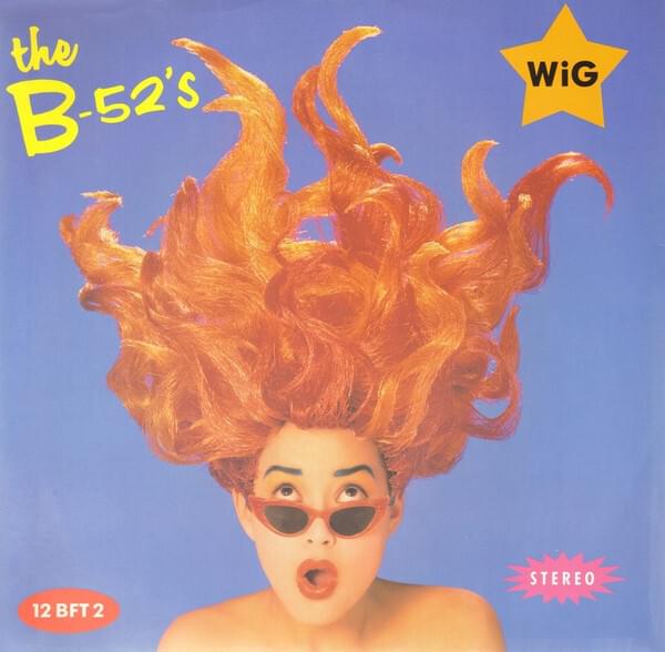 Album cover art for "Wig" by The B-52's