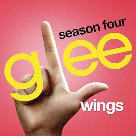Album cover art for "Wings" by Glee Cast