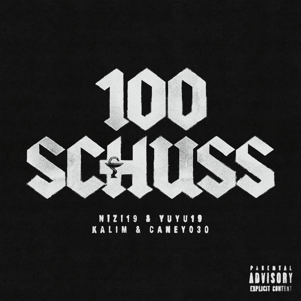 Album cover art for "100 Schuss" by Nizi19