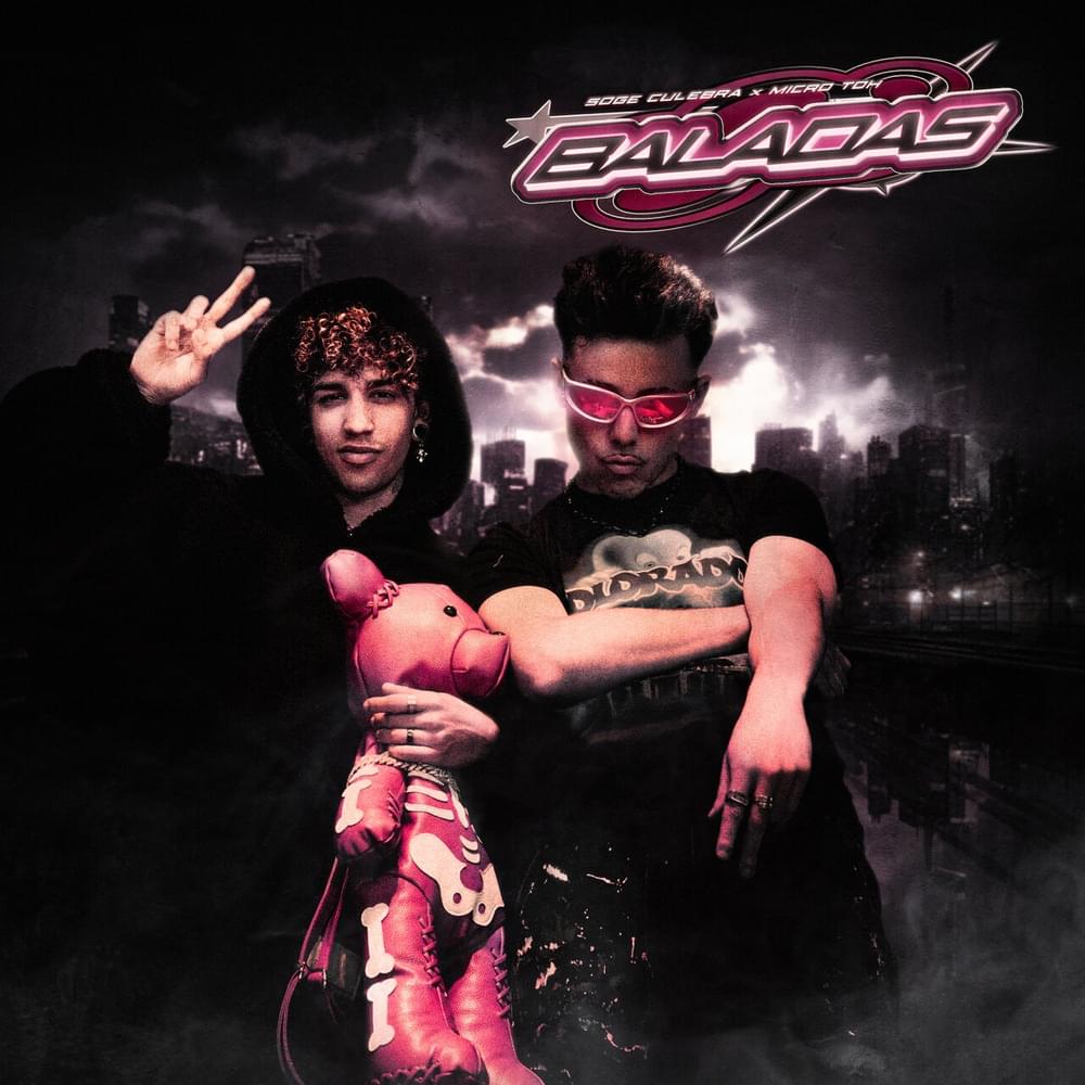Album cover art for "BALADAS" by Soge Culebra