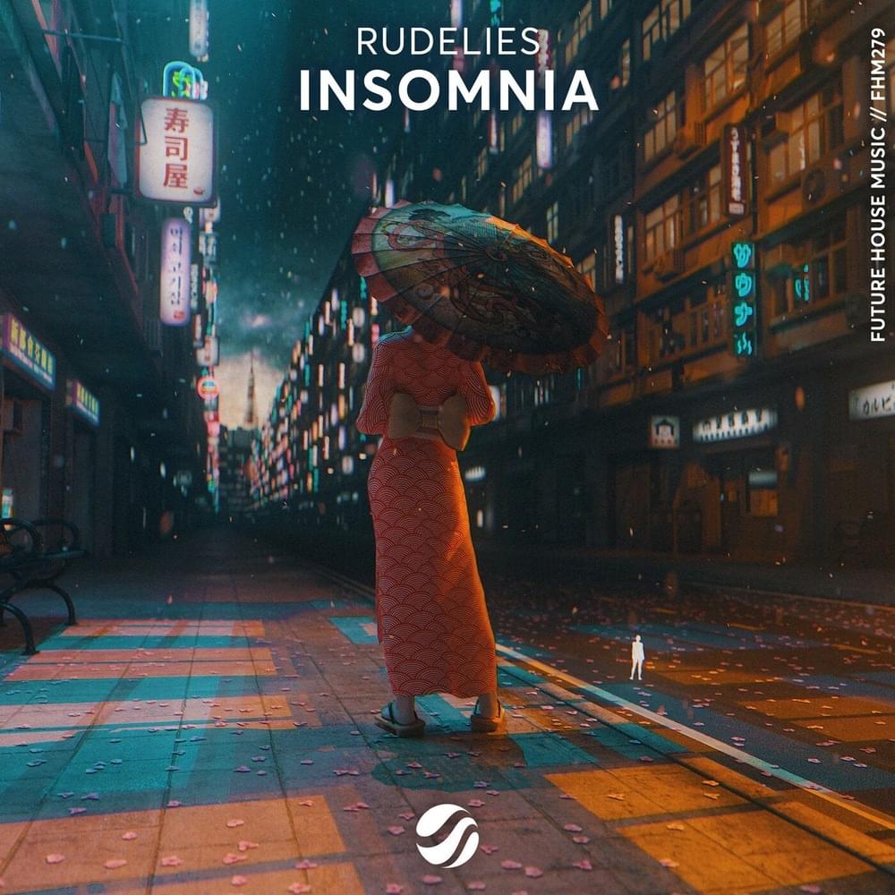 Album cover art for "Insomnia" by RudeLies