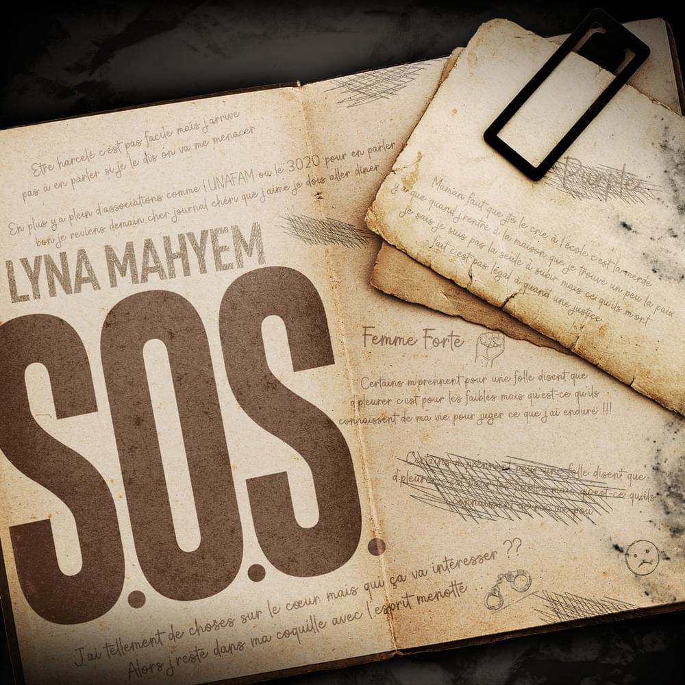 Album cover art for "S.O.S" by Lyna Mahyem