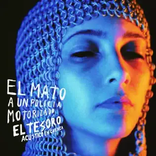 Album cover art for "El Tesoro (Acústico)" by El Mató a un Policía Motorizado