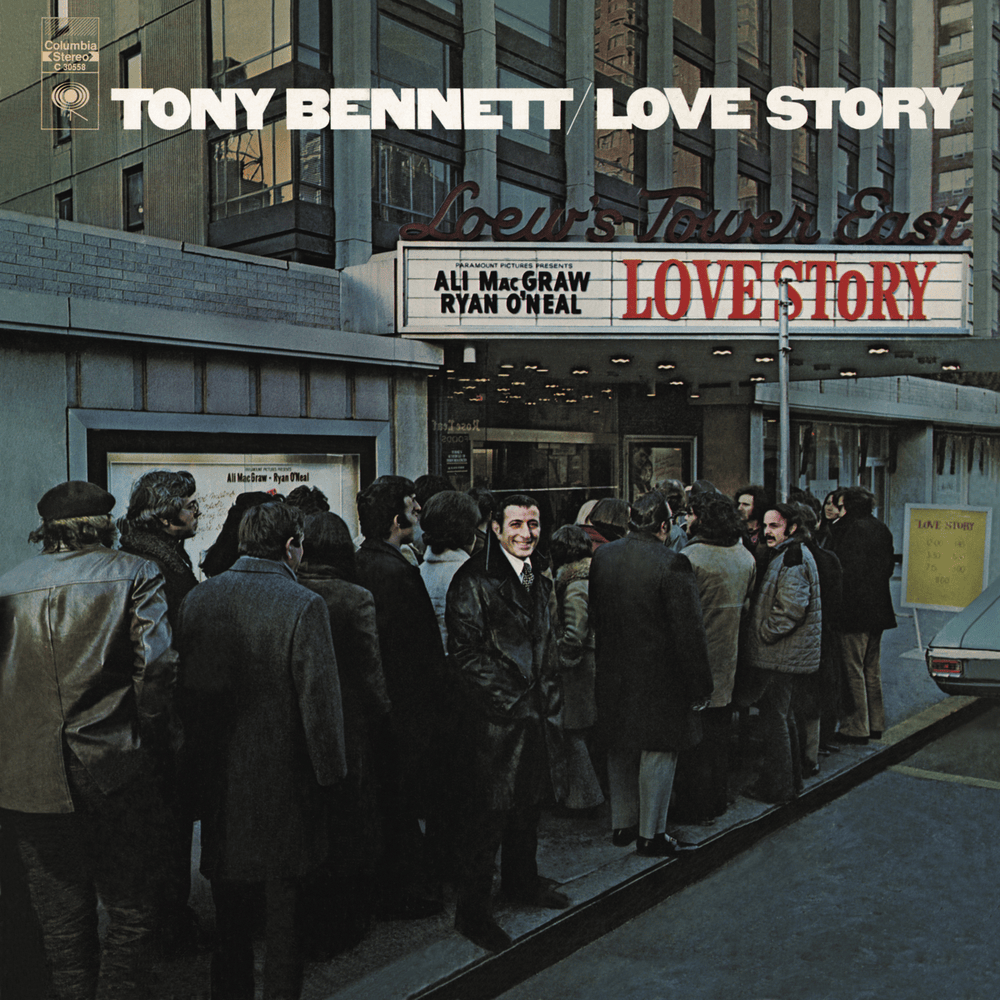 Album cover art for "(Where Do I Begin) Love Story" by Tony Bennett