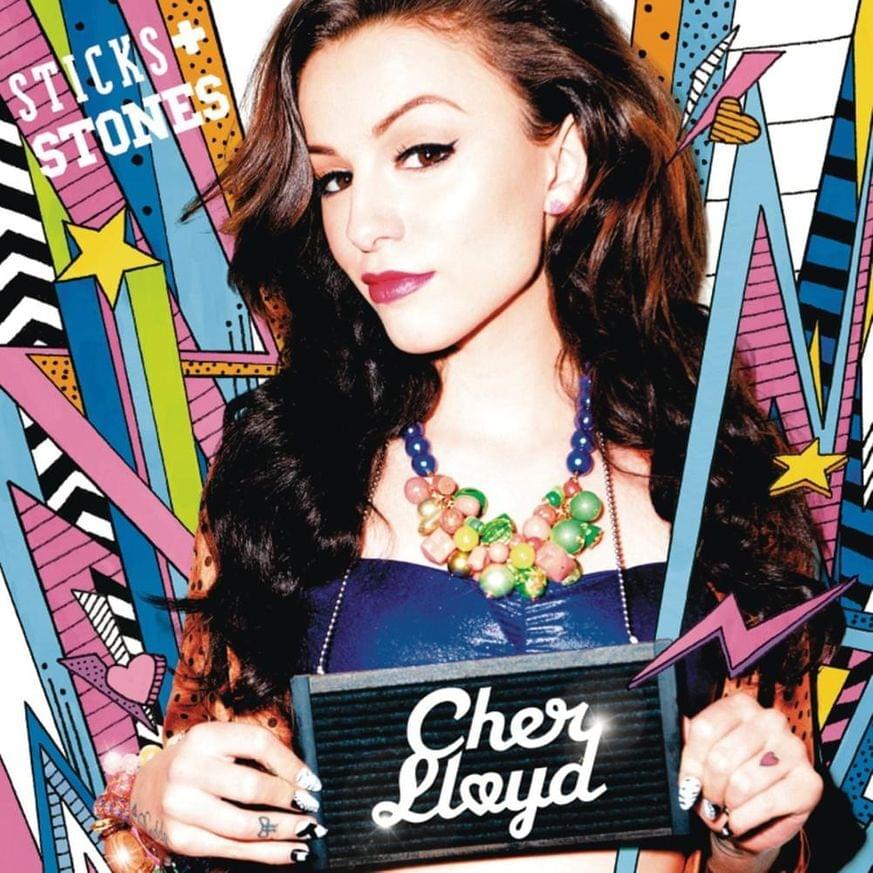 Album cover art for "Talkin’ That" by Cher Lloyd