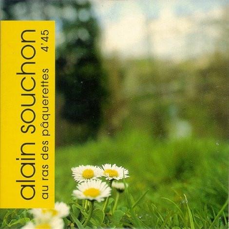 Album cover art for "Au ras des p�querettes" by Alain Souchon