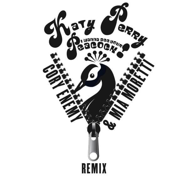 Album cover art for "Peacock (Cory Enemy & Mia Moretti Vocal Club Mix)" by Katy Perry