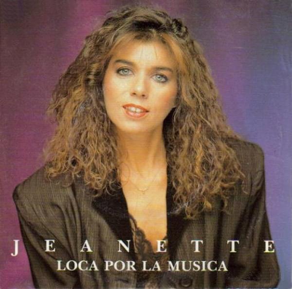 Album cover art for "Loca Por La Música" by Jeanette