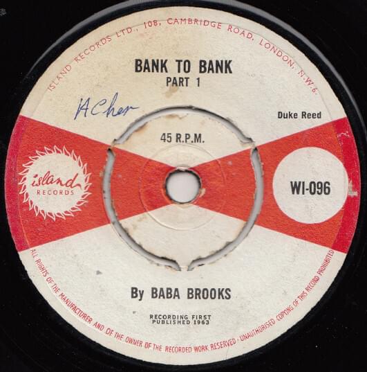 Bank To Bank by Baba Brooks