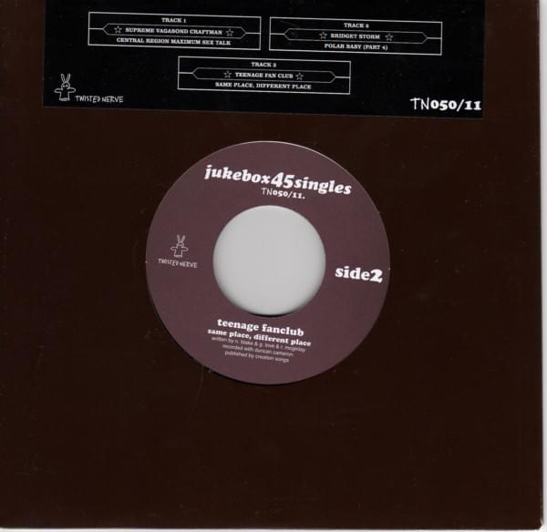 Album cover art for "Same Place, Different Place" by Teenage Fanclub