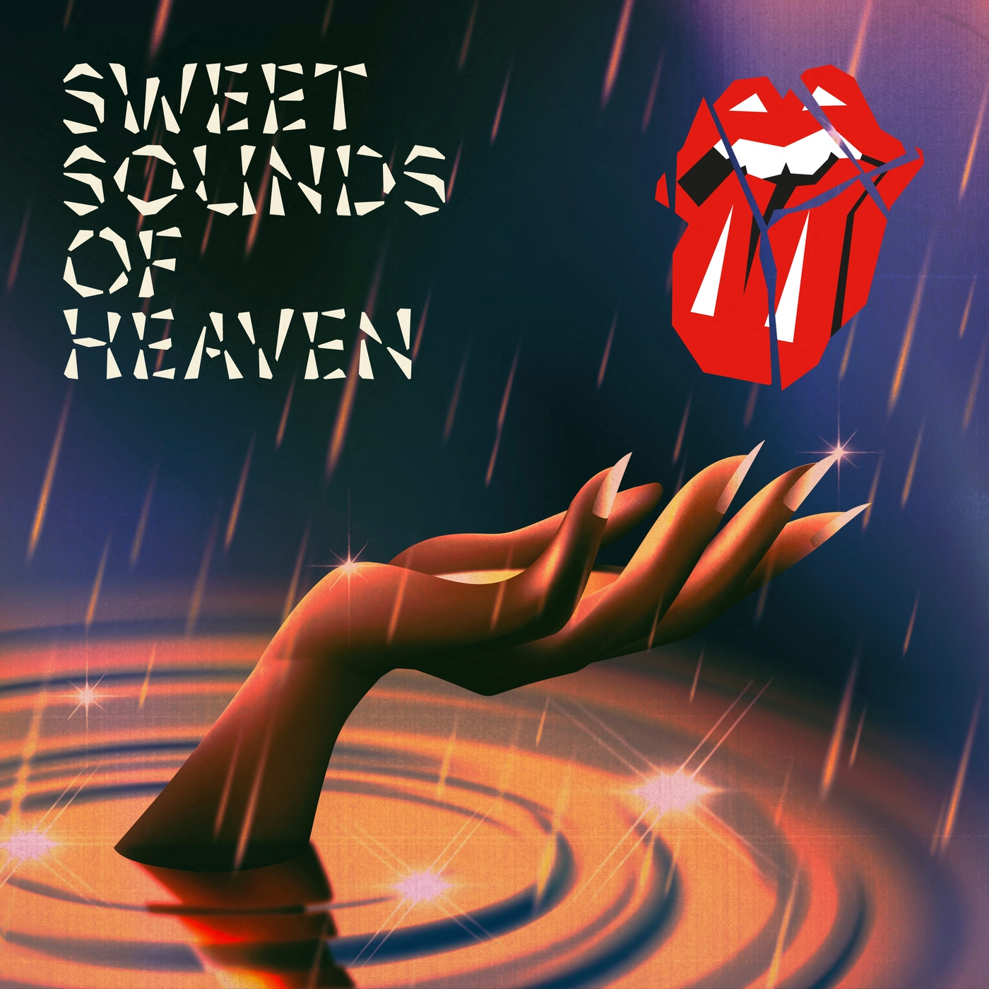 Album cover art for "Sweet Sounds of Heaven" by The Rolling Stones