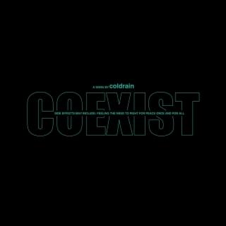 Album cover art for "COEXIST" by coldrain
