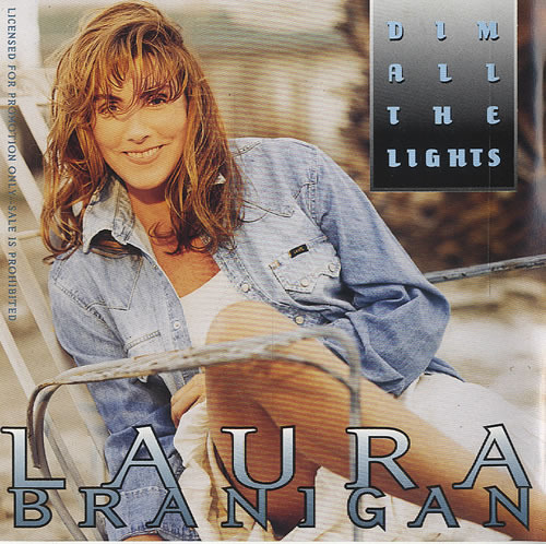 Album cover art for "Dim All the Lights" by Laura Branigan